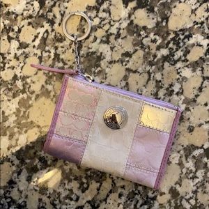 Coach wallet with key chain